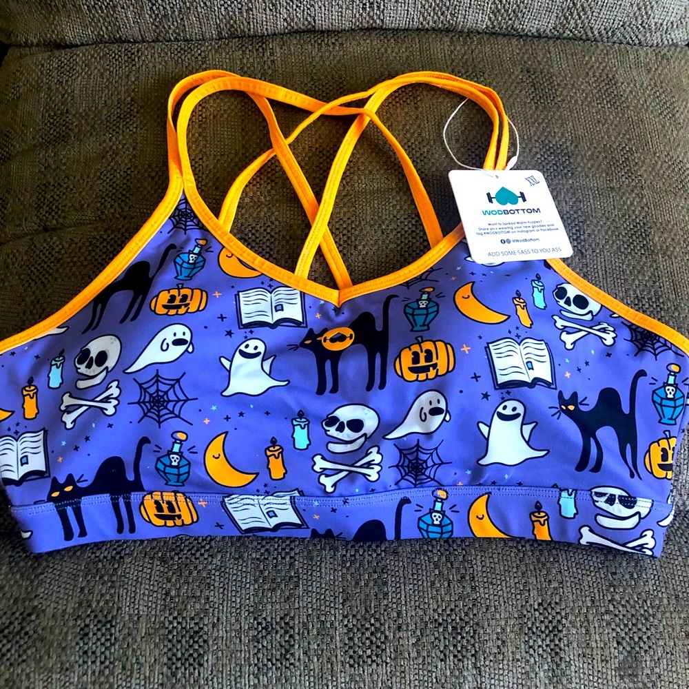 Wodbottom Halloween sports bra
